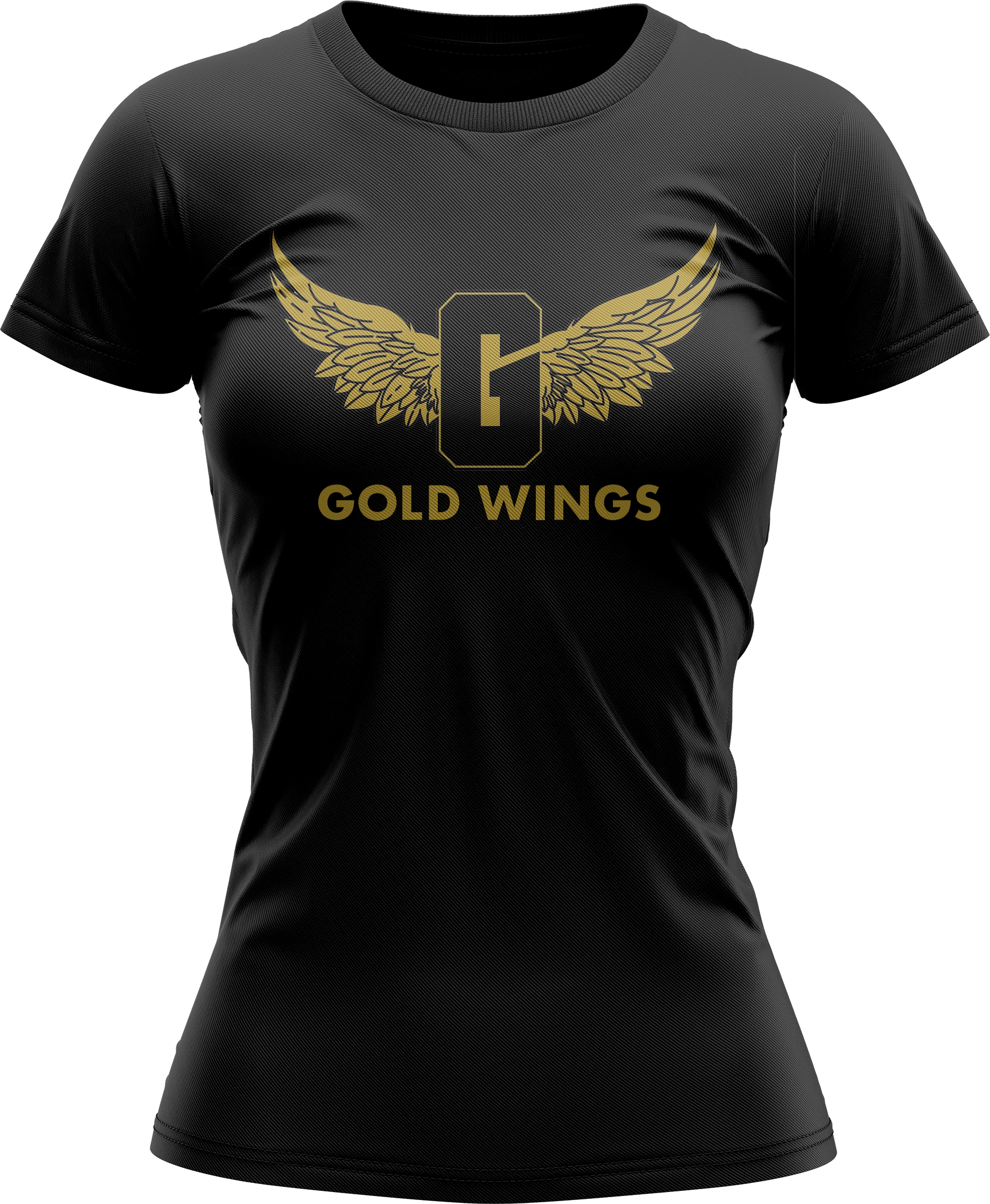 Image Of Women's Gold Wings Emblem Tee - Coca Cola (1735x2111), Png Download