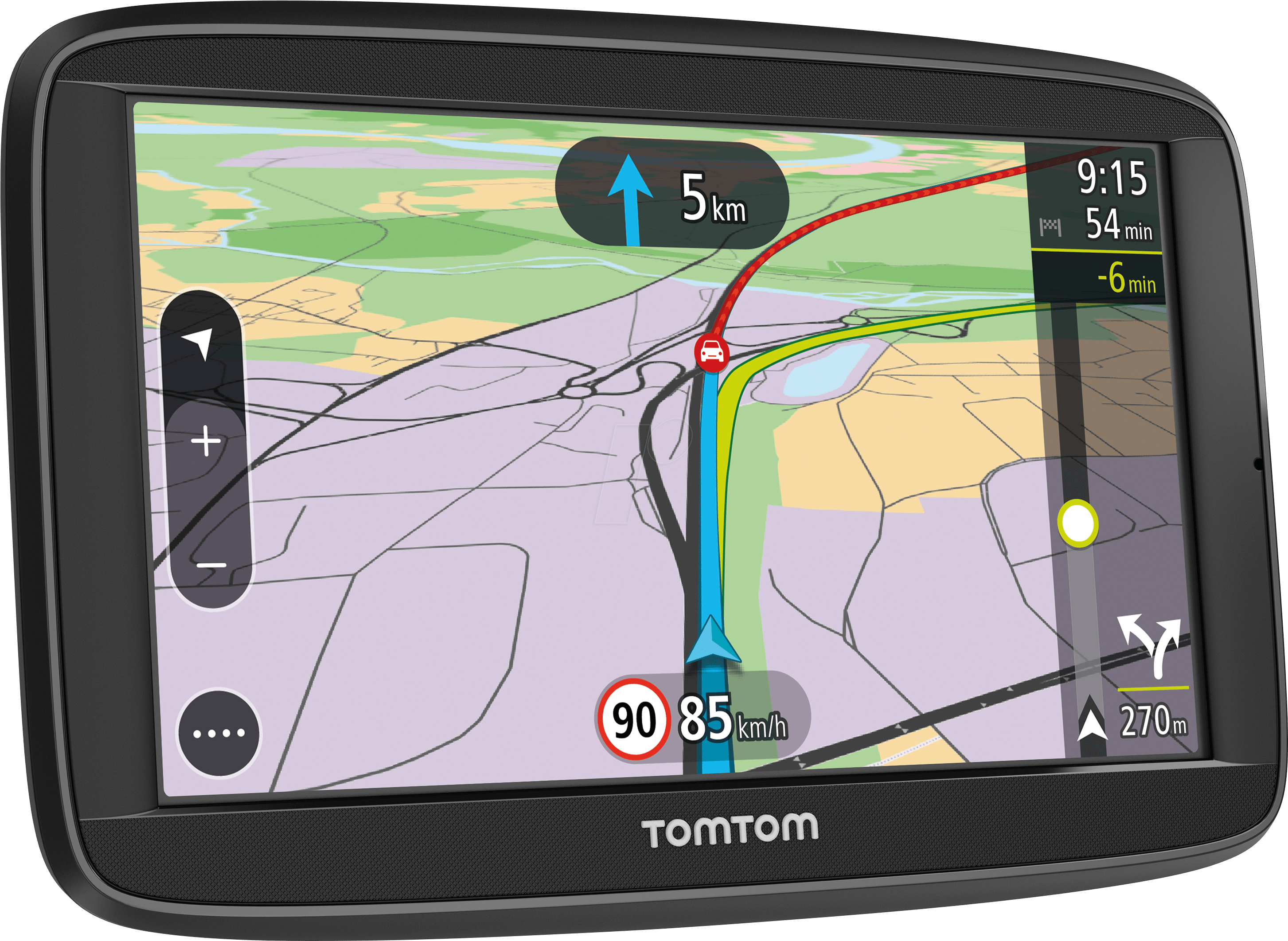 Tomtom Via 62 Europe Traffic - Satnav Meaning (3000x2215), Png Download
