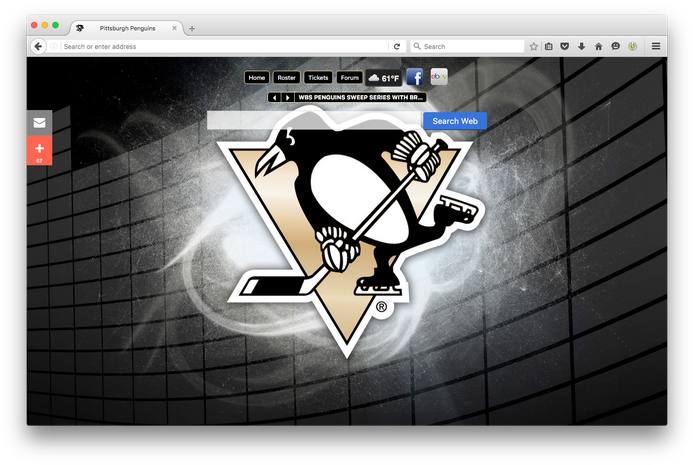 Nhl Pittsburgh Penguins New Tabby Brand Thunder, Llc - Pittsburgh Penguins Logo Edit (700x470), Png Download