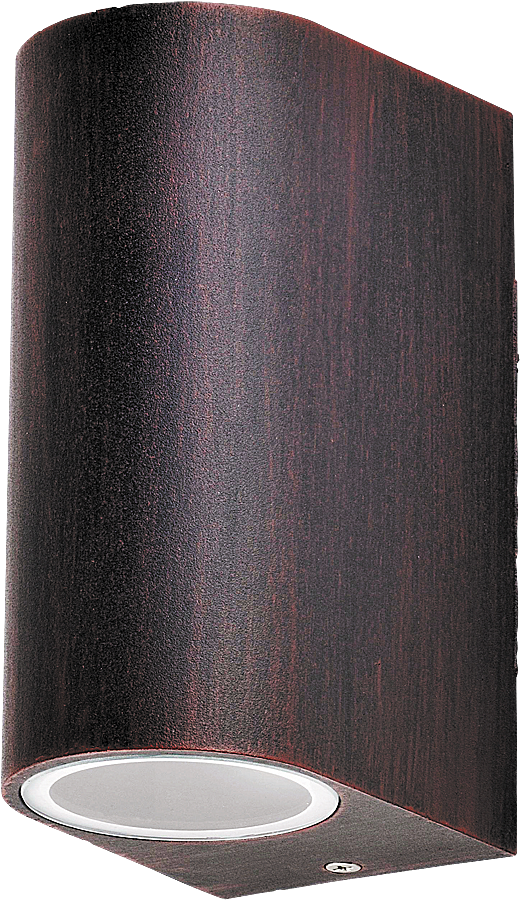 8019 - Kinkiet Góra Dół Brązowy (653x1024), Png Download