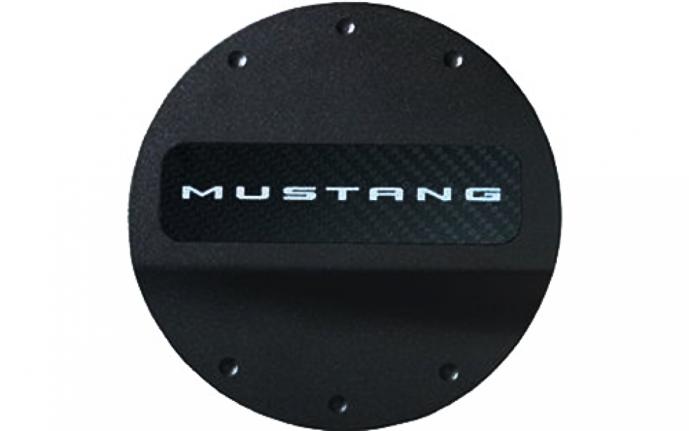 Defenderworx Logo Mustang Black Fuel Door Mustang 2015-2018 - Metallica Nixon Black Album (980x980), Png Download