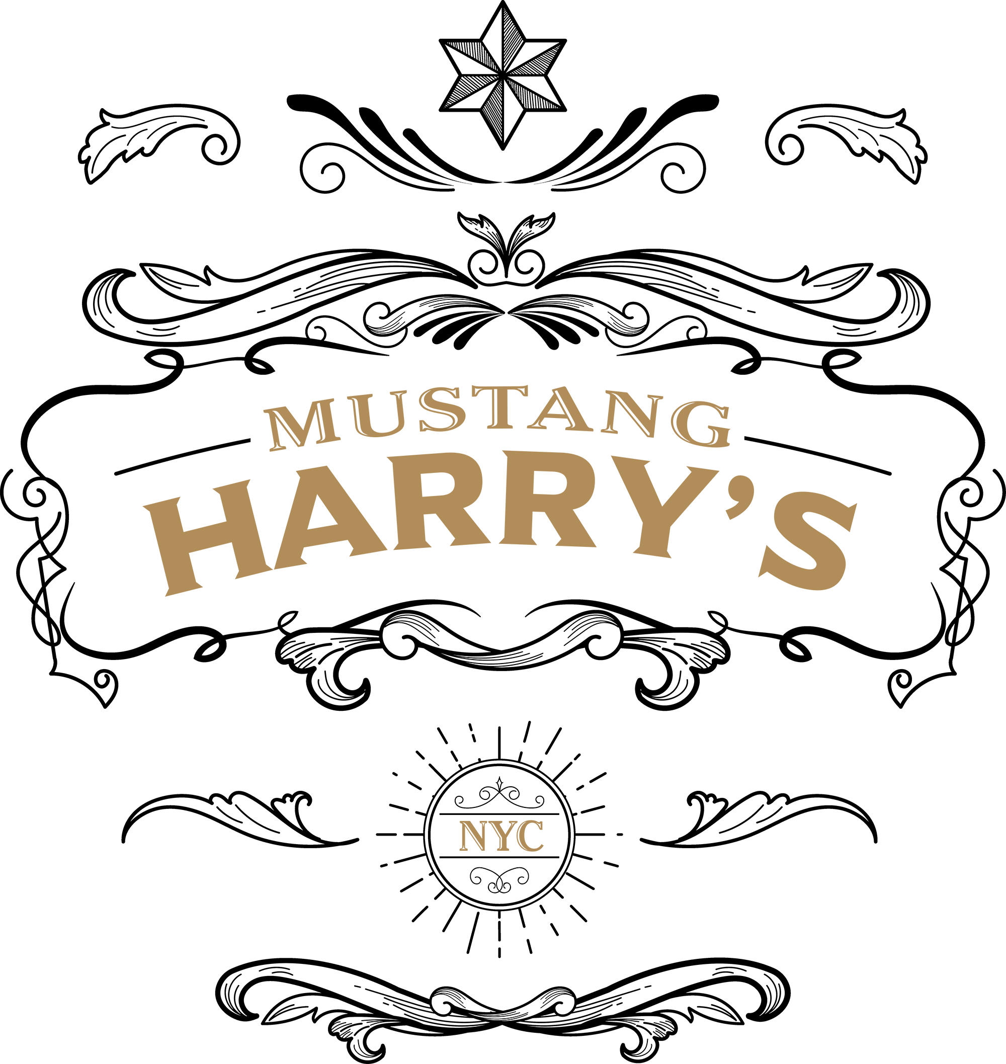 Mustang Harry's - Illustration (2000x2115), Png Download