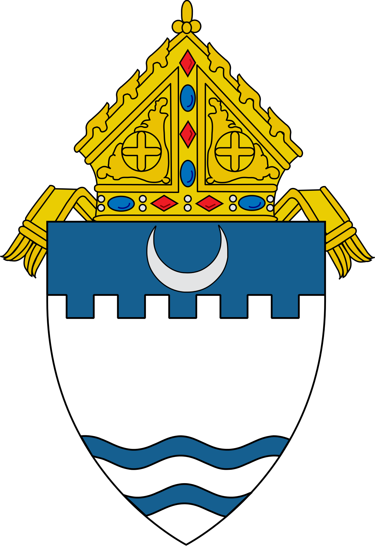 Diocese Of Evansville Logo (1200x1749), Png Download