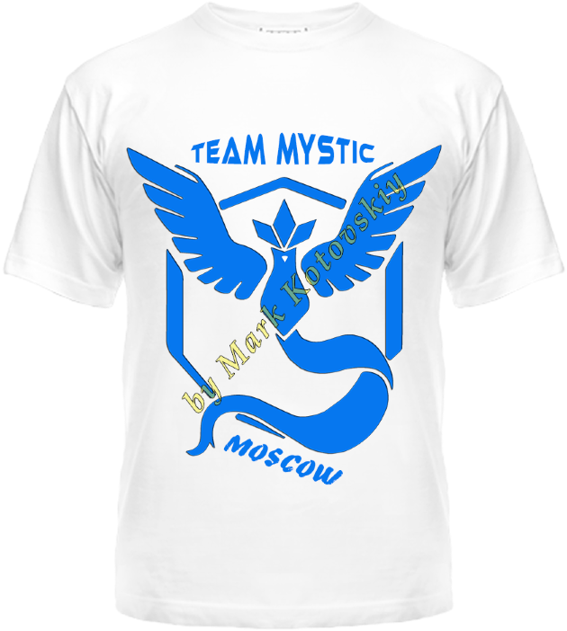 Заказать Футболка С Принтом Pokemon Go - Pokemon Go Teams (750x750), Png Download