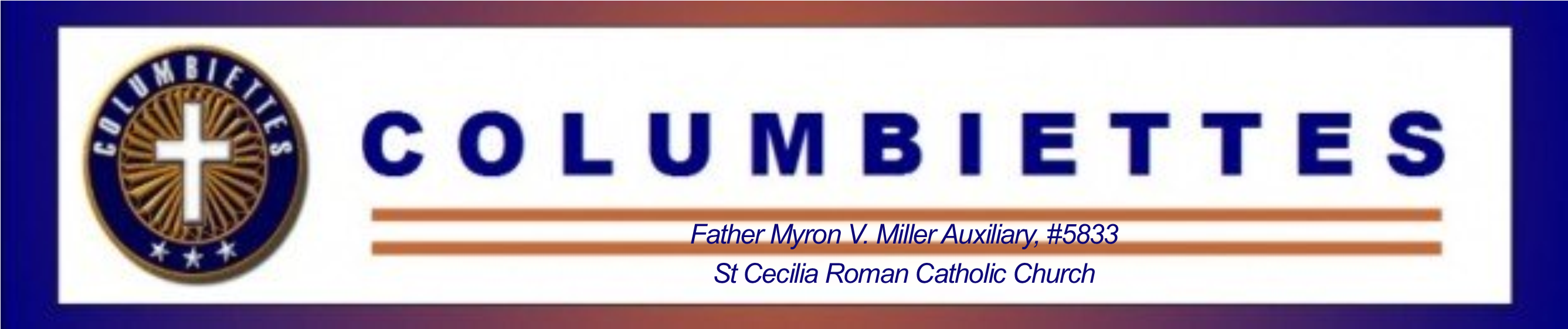 Blessed Virgin Mary, St - Columbiettes (2675x571), Png Download