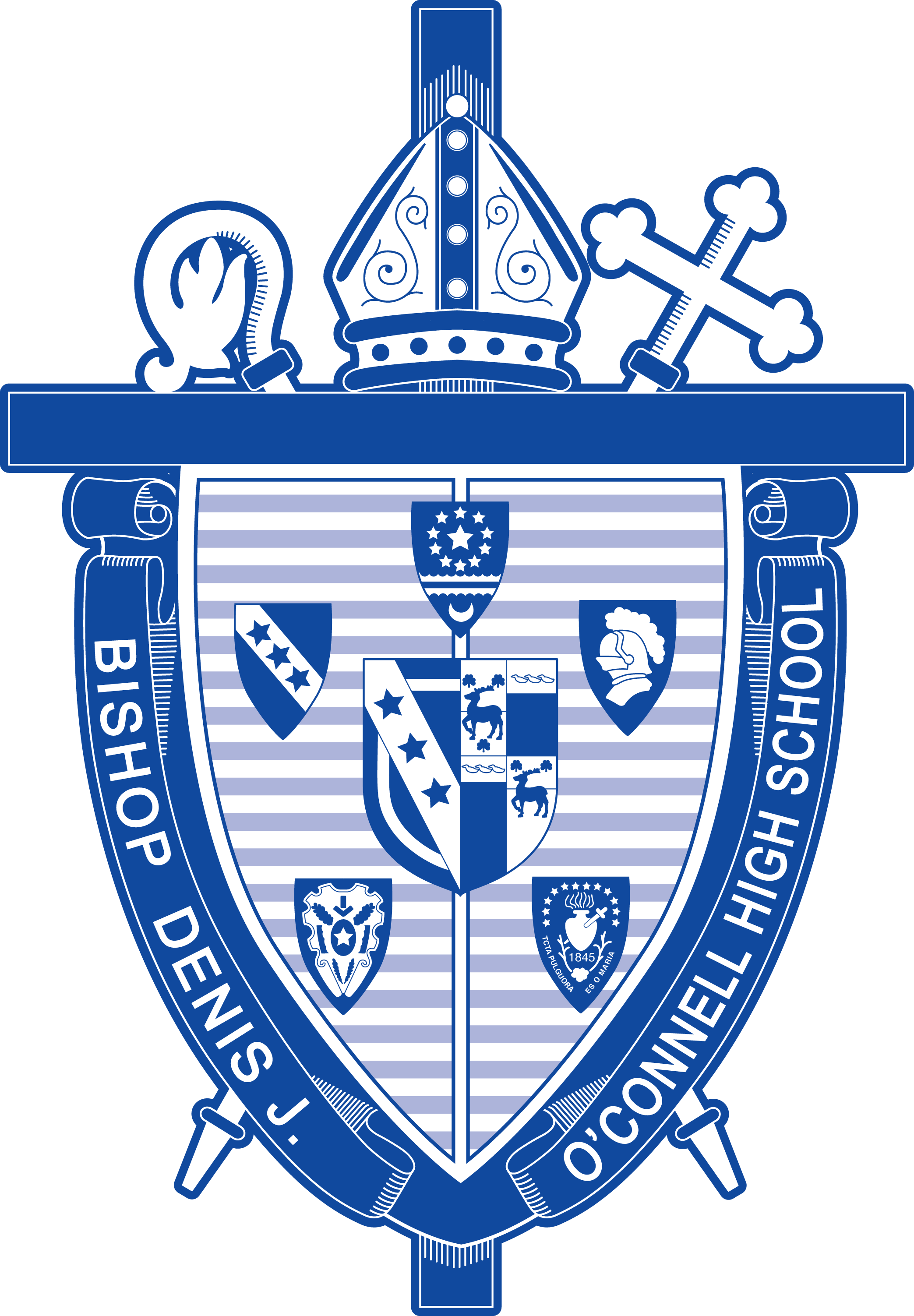 Bishop O'connell High School - Bishop O Connell (2087x3005), Png Download