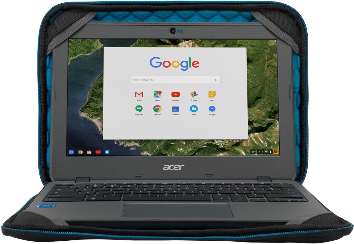 6" Folio Wrap Work-in Case For Chromebook™ - Netbook (1200x1200), Png Download