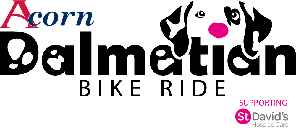 The Home Of The First Dalmatian Bike Ride Charity - St Davids Hospice (1000x500), Png Download