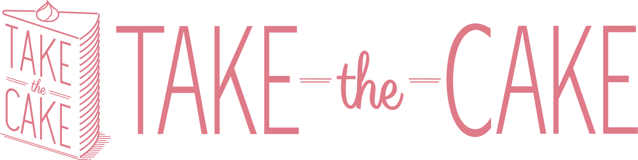 Take The Cake Houston - Graphics (2116x531), Png Download
