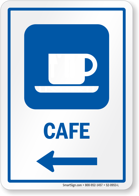 Cafe Left Arrow Hospital Sign - Pathology Symbol (568x800), Png Download