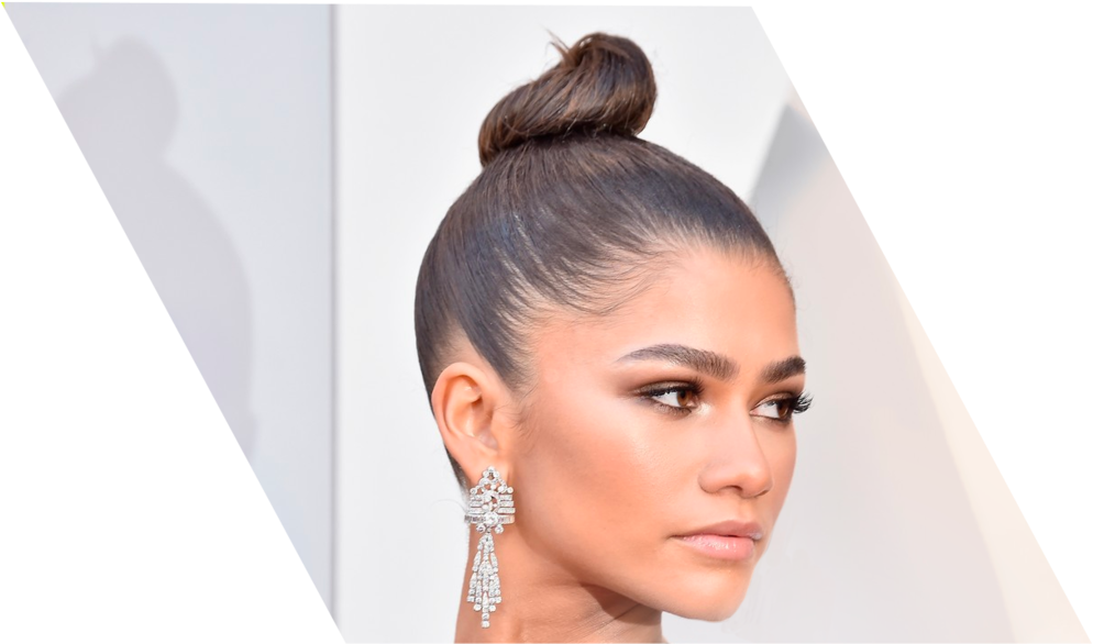 Zendaya - Oscars 2018 Tom Holland (1000x731), Png Download