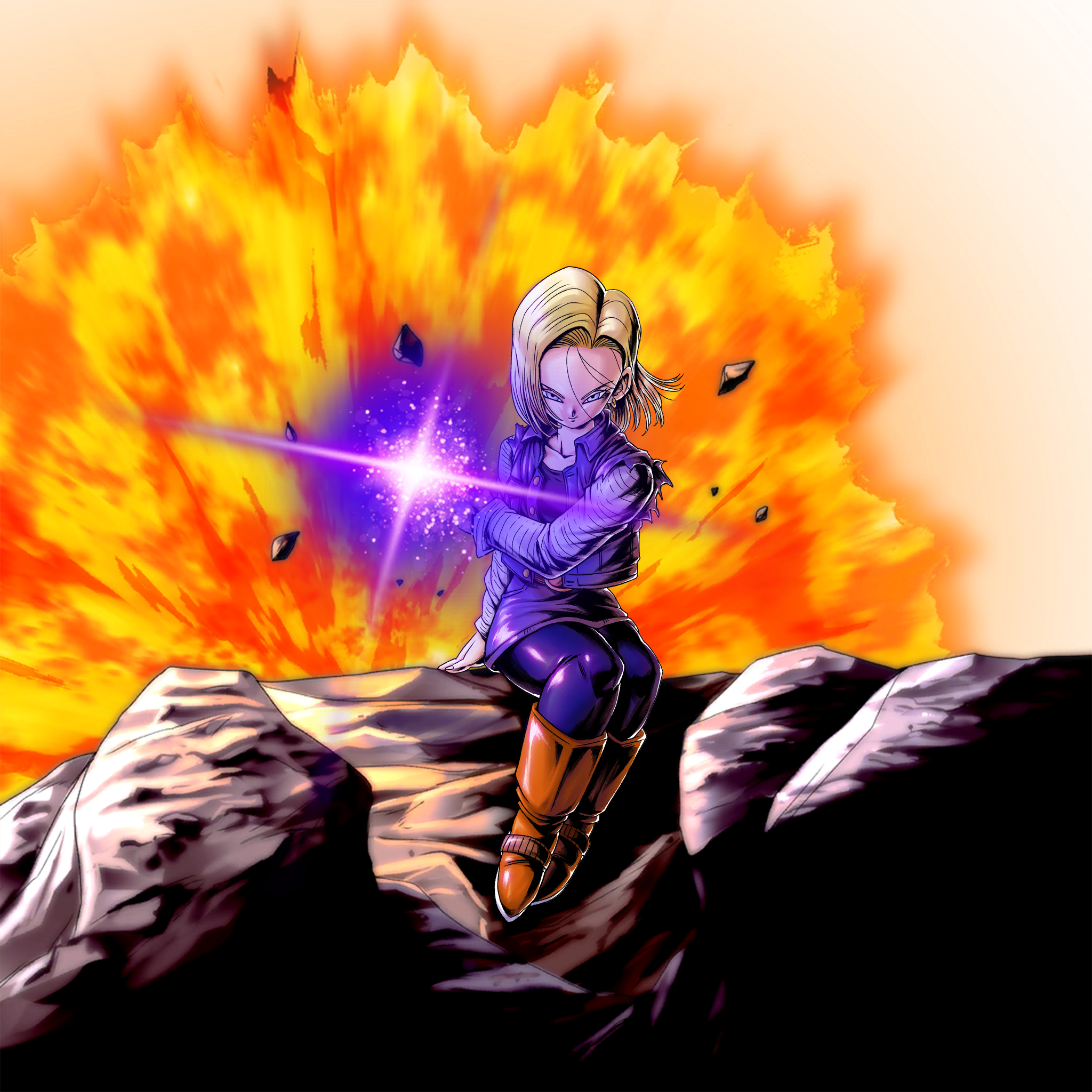 Android 18 (2048x2048), Png Download