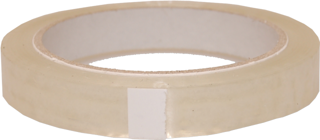 Packing Tape, Pp, 15mm, 66m, Transparent - Bangle (640x640), Png Download