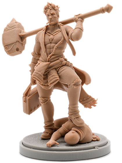 Kingdom Death Death High Preacher (530x700), Png Download
