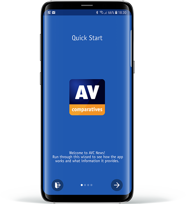 Avc News Screen - Av-comparatives (640x703), Png Download
