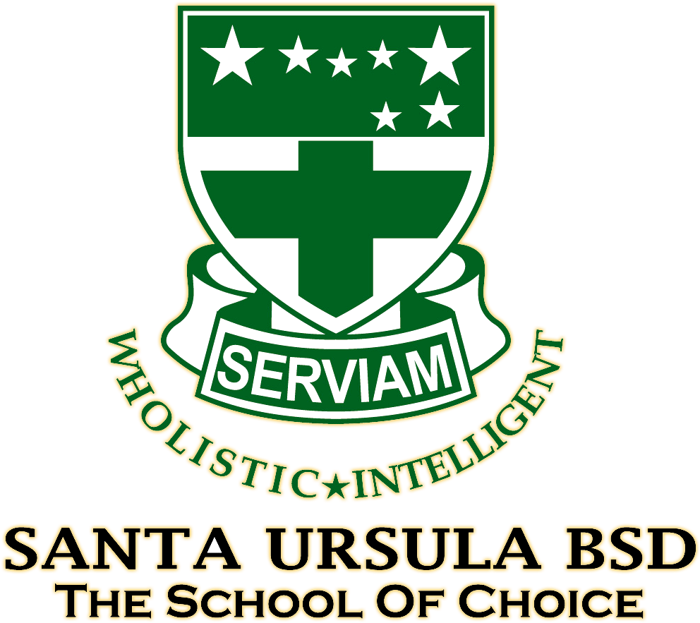 Santa Ursula Bsd - Sd Santa Maria (1099x1007), Png Download