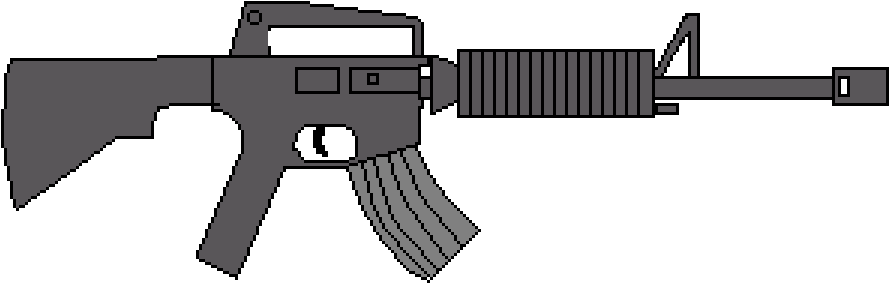 M4a1 - Assault Rifle (1200x1200), Png Download