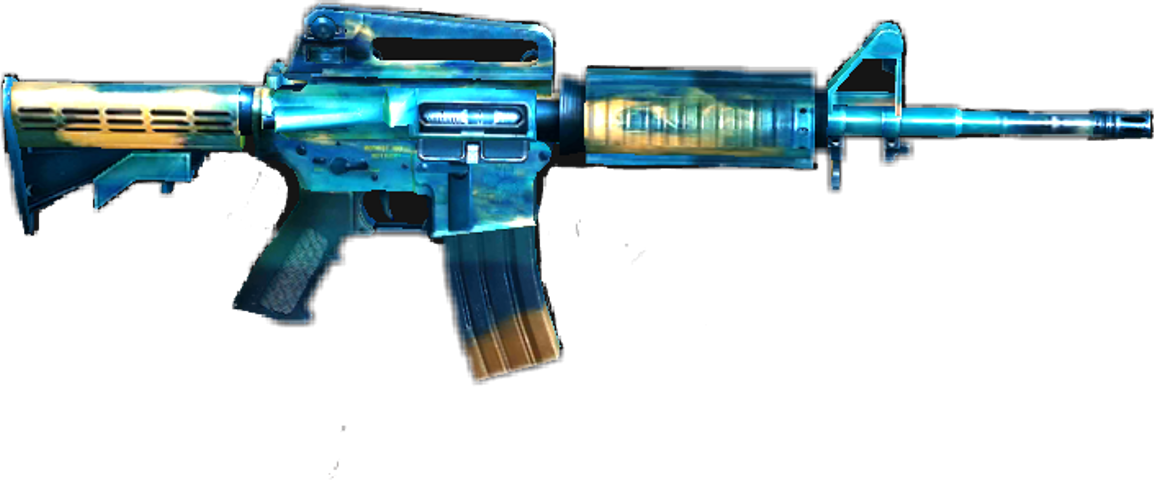 Popular - Assault Rifle (1154x480), Png Download