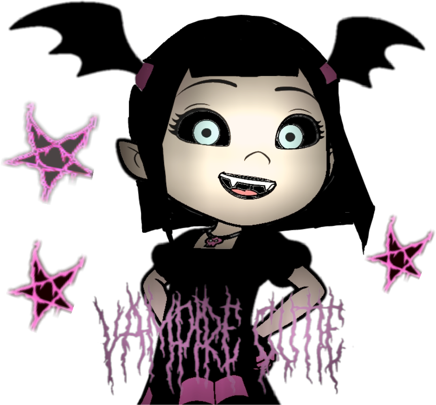 Vampire Myedit Edit Oktouse Vampirecutie Vampirina - Dibujo Kawaii De Vampirina (1024x1024), Png Download