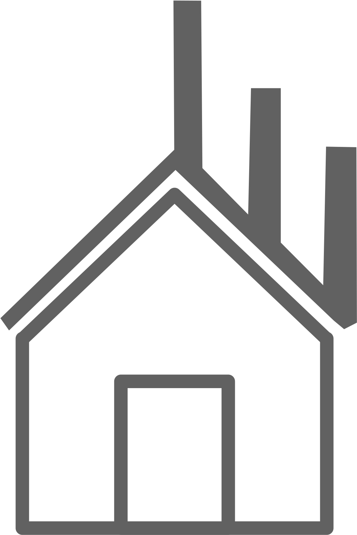 To Open Resume Document - House (1408x1984), Png Download