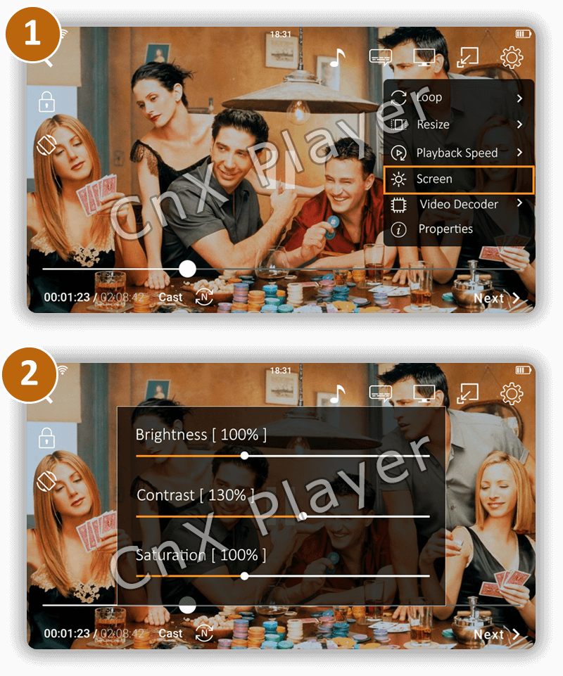 Cnx Player - Friends Tv Show (800x961), Png Download