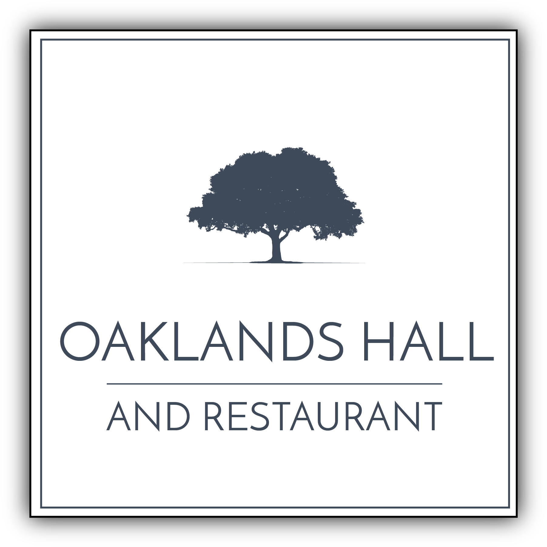 Oaklands Hall - Tree (1828x1828), Png Download
