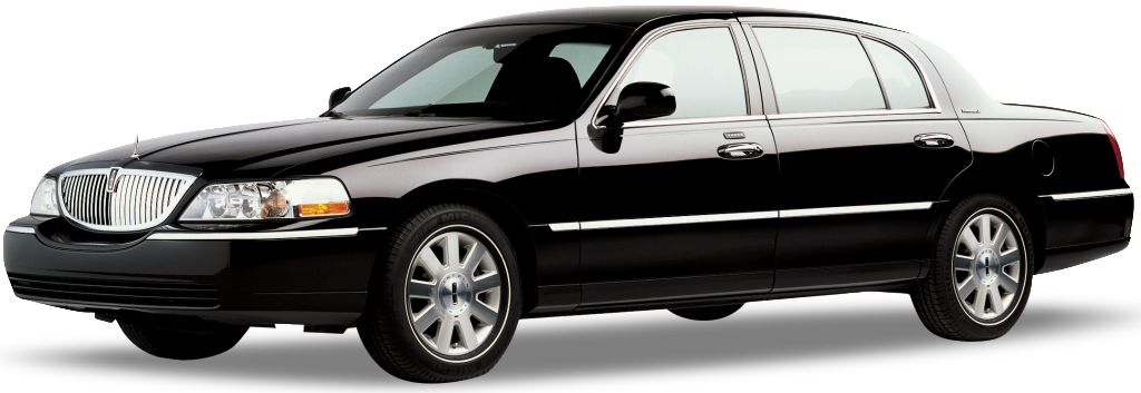 Town Car Limo Service - American Full Size Sedan (1024x353), Png Download