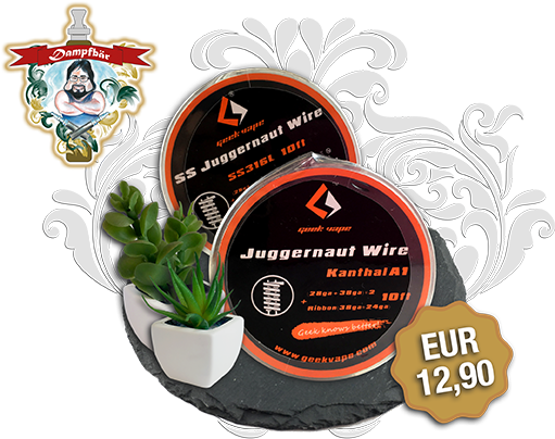 Geek Vape Juggernaut Wire - Lettuce (567x567), Png Download