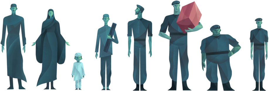 Pray Full Lineup - Standing (1000x352), Png Download