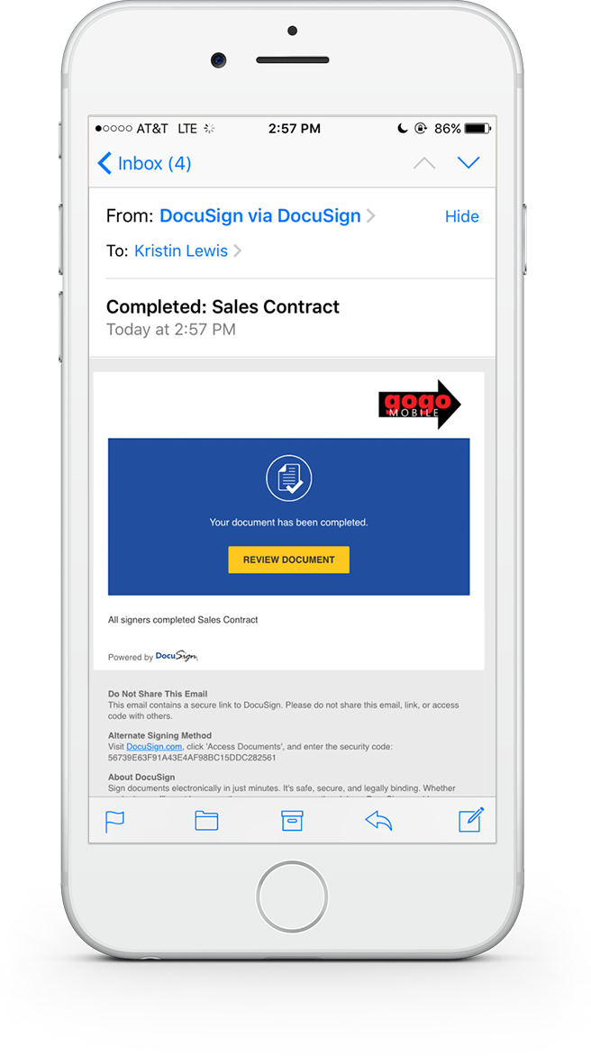 5 - Mobile Docusign (656x1172), Png Download