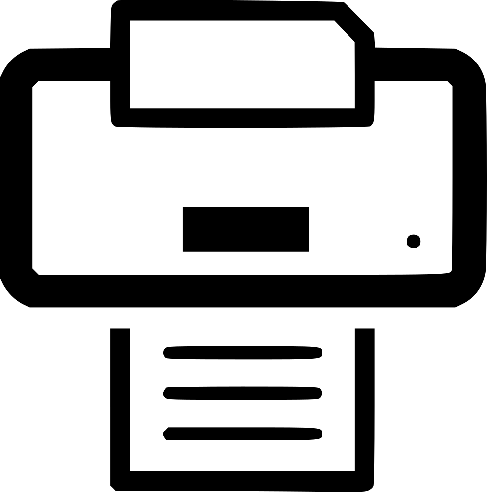Printer Print Comments (981x992), Png Download