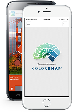 Paint Color Matching App - Iphone (738x433), Png Download