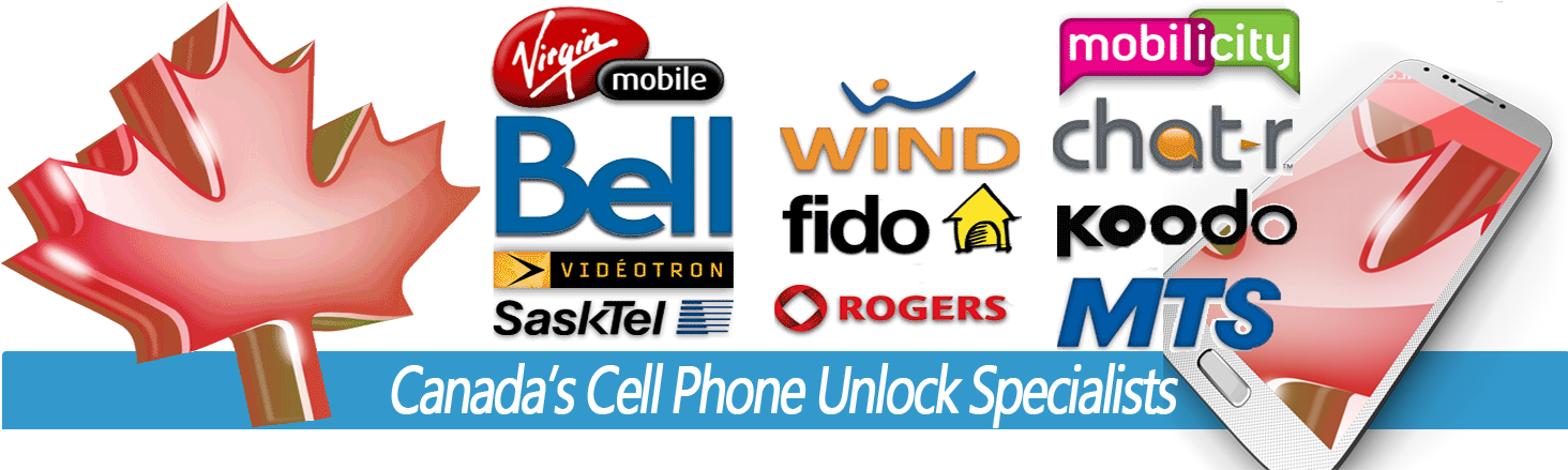 Cell Phone Unlock Specialists - Canada Phone Unlock (1471x438), Png Download