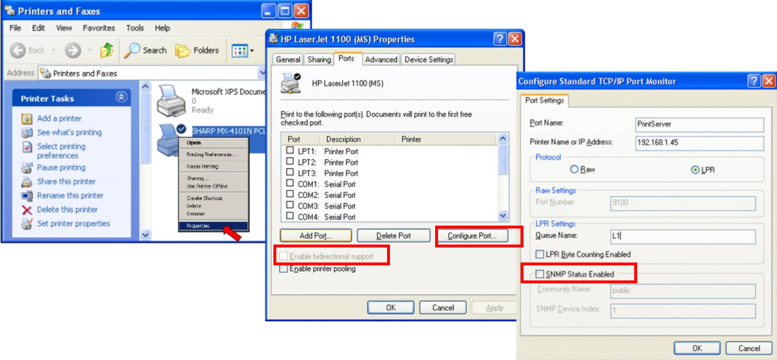 Printer Offline Fix - Windows Xp (1600x742), Png Download