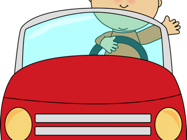 Driving Free On Dumielauxepices Net - Car Drive Clipart (640x480), Png Download
