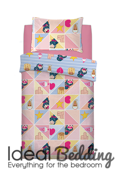 Wreck It Ralph Prismatic Duvet Quilt Bedding Cover - Duvet Cover (700x700), Png Download