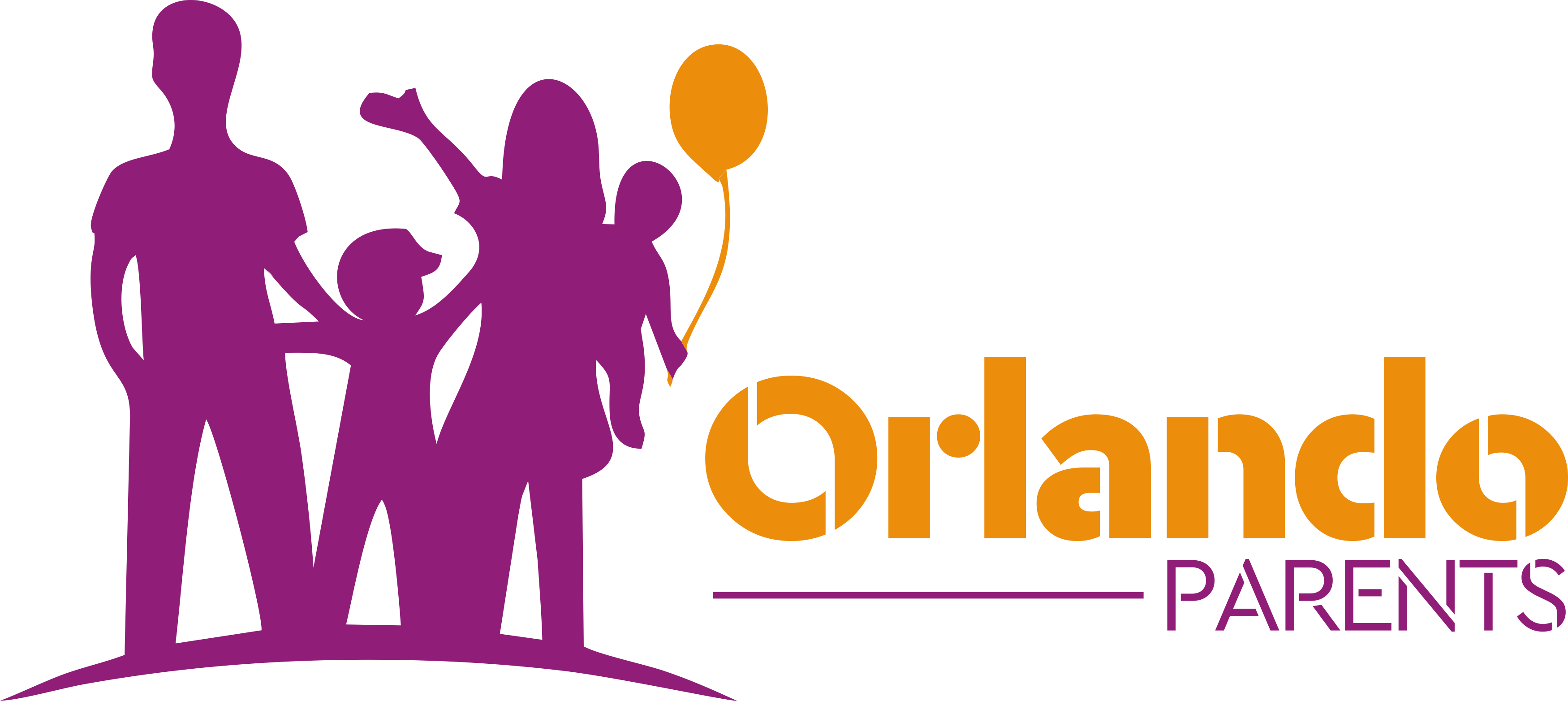 Orlando Parents - Graphic Design (3500x1564), Png Download