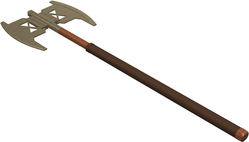Lord Of The Rings- Gimli's Battle Axe - Shovel (1672x997), Png Download