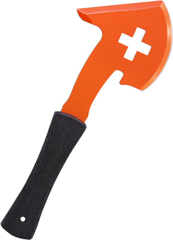 Fire Fighter Battle Axe - Axe (635x804), Png Download