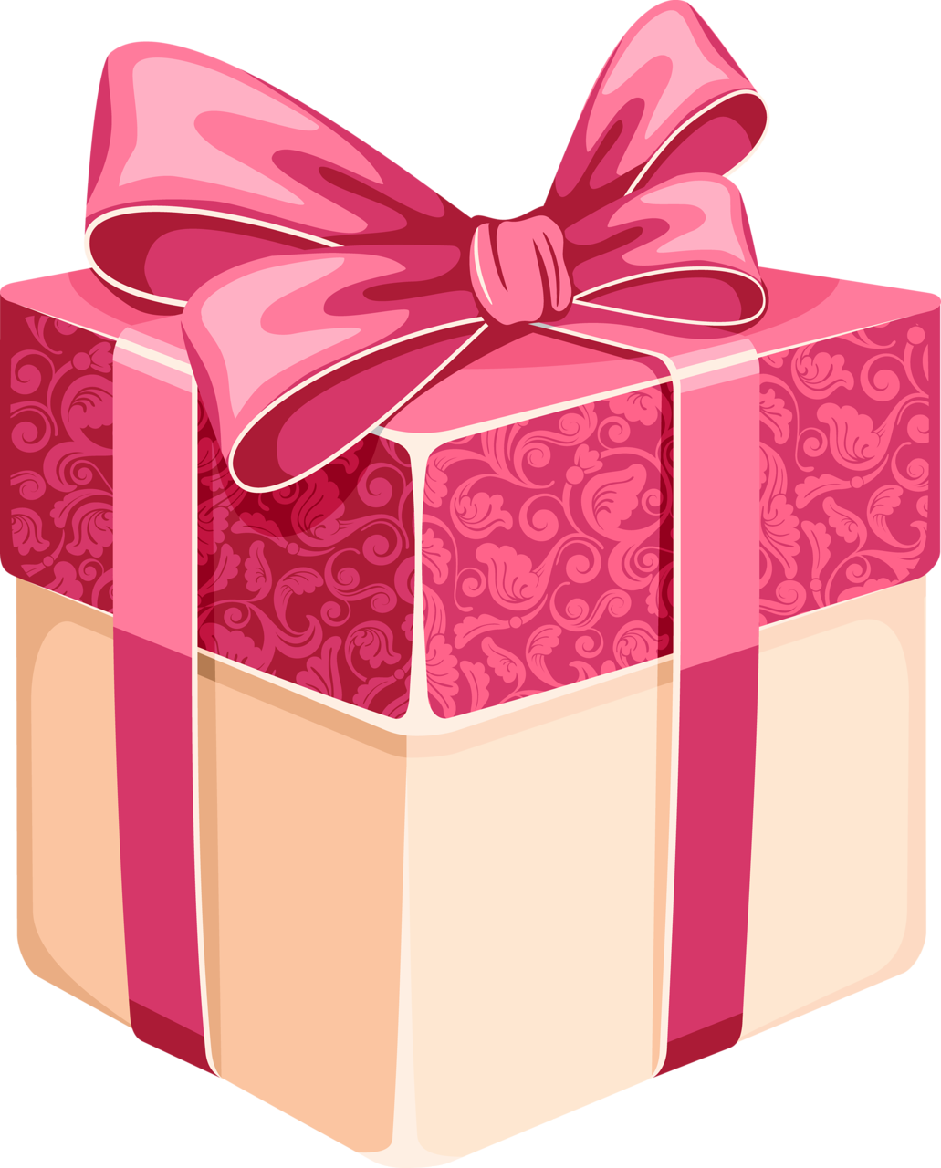 Birthday Present Clipart Wedding Gift - Happy Birthday Png Gift (1031x1280), Png Download