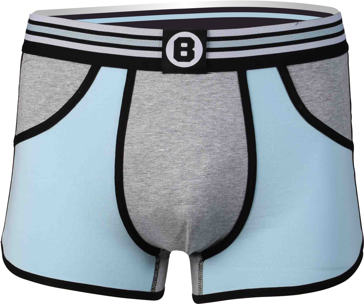 Short - Pitch Blue - Briefs (1600x1600), Png Download