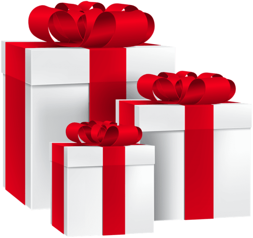 Free Png Download Gift Boxes Transparent Clipart Png - Gift Box Clip Art (850x801), Png Download