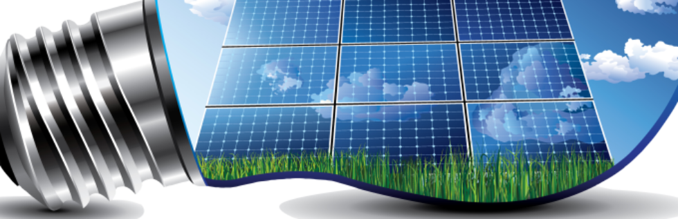 Solar Panel Installation At Your Home Or Business - Solar Panel Wallpaper Hd (980x317), Png Download