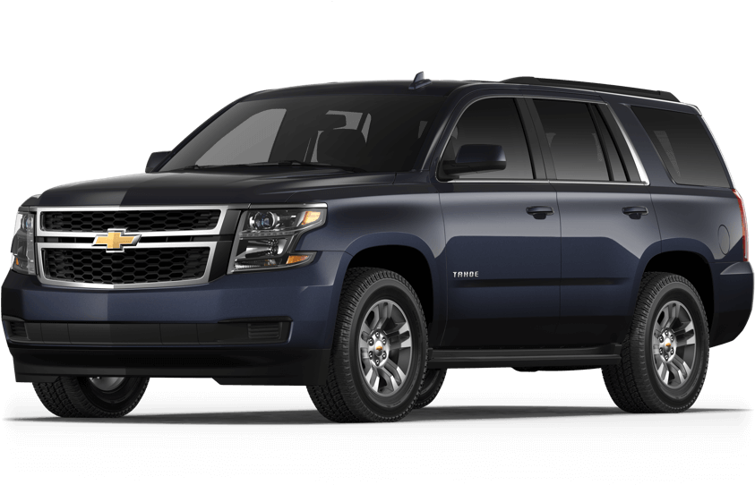 2018 Black Chevrolet Suburban Lt (1000x658), Png Download