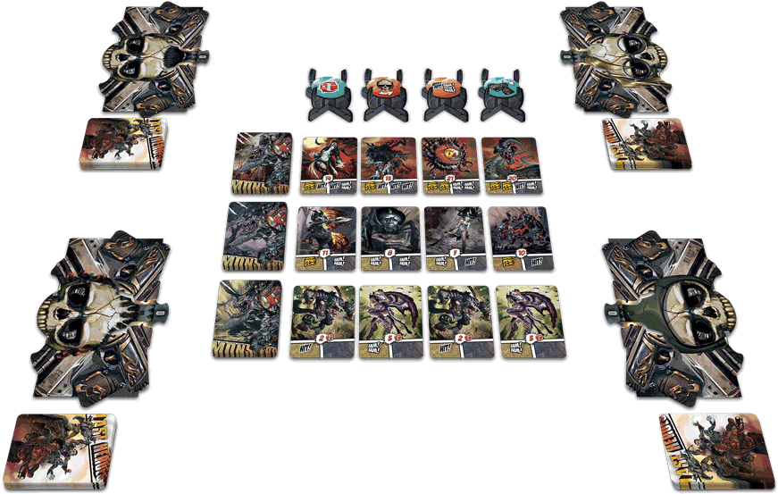 Last Heroes Vue Setup3d-web - Last Heroes Board Game (1000x1000), Png Download