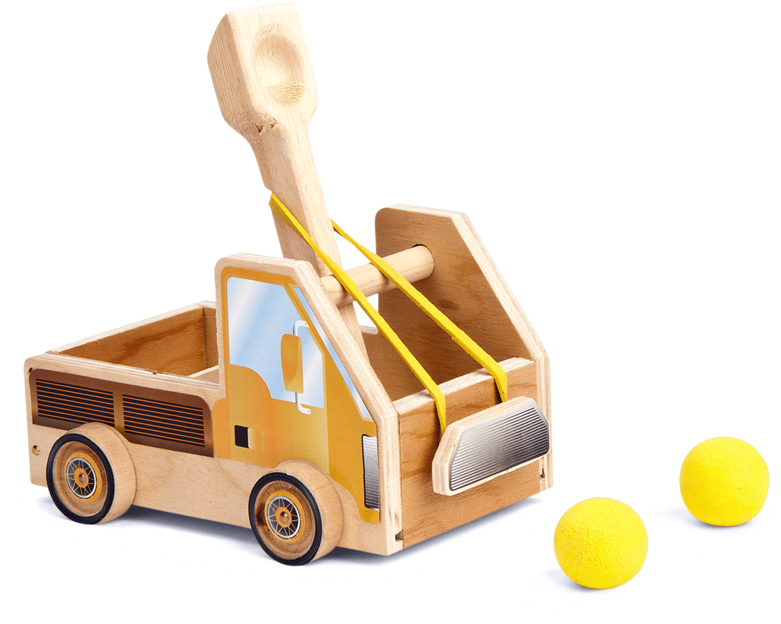 Truck Catapult - Toy Vehicle (1576x1576), Png Download