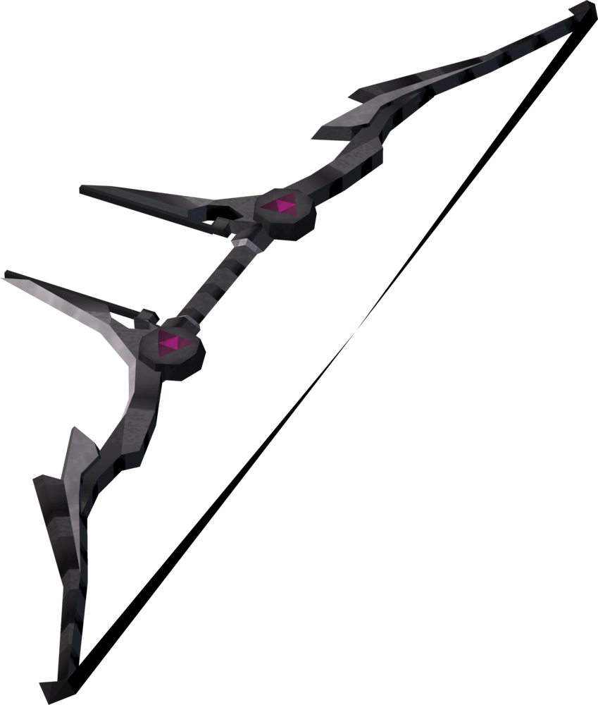 Runescape Zaryte Bow (849x1000), Png Download