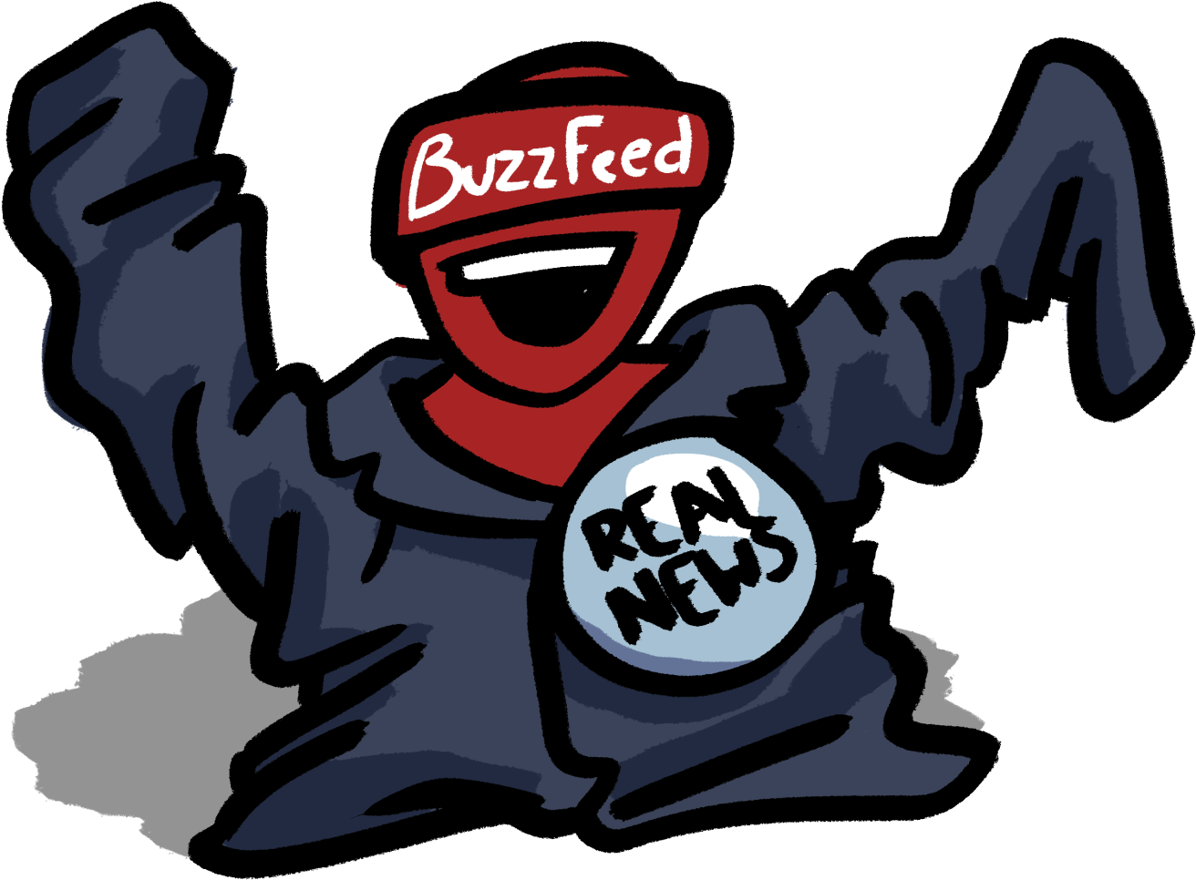 Buzzfeed, You Can't Sit With Us - Illustration (1440x1440), Png Download