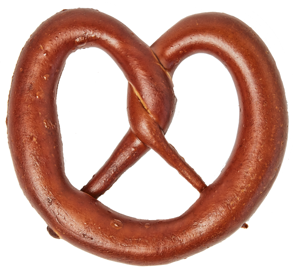 5 X Large Classic Pretzels - Pretzel (1000x909), Png Download