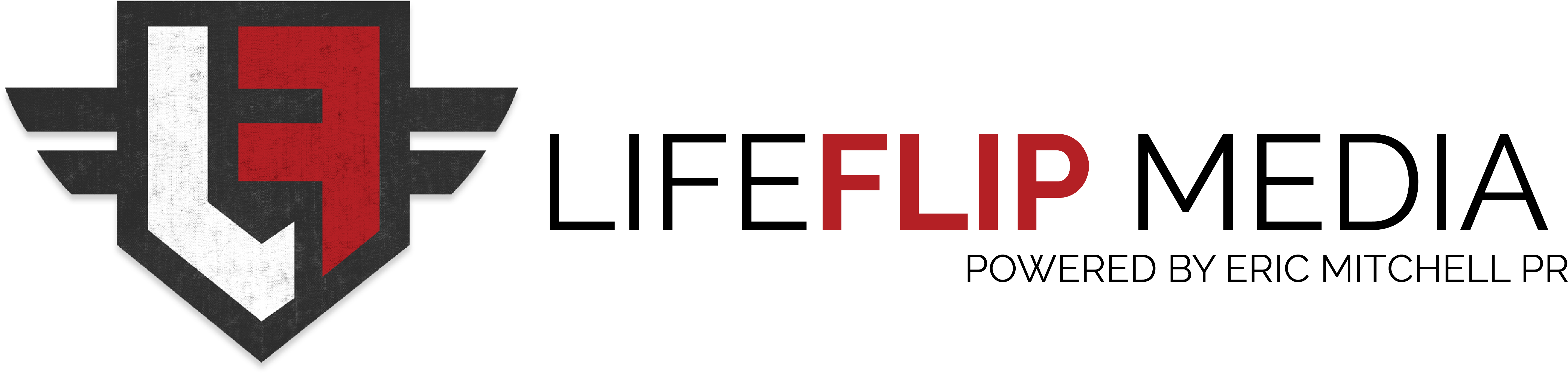 Lifeflip Media - Graphics (5906x1549), Png Download